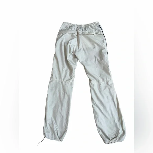 Pearly Gates White Track Pants with Black Stripes size 0 - Picture 2 of 4